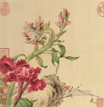Chino Painting - Lang brillantes pájaros y flores chinos tradicionales